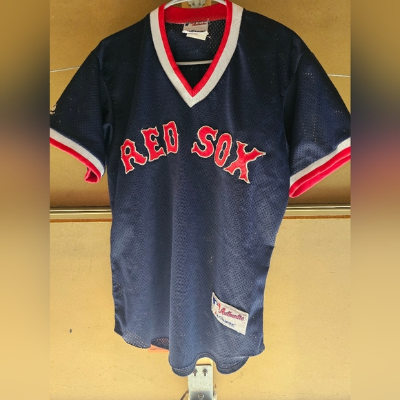 Boston Red Sox Authentic and rare 80s-90s Batting Practice Jersey. Size Medium - Picture 6 of 10